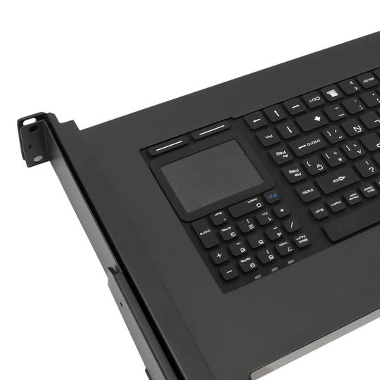 Konsola i przełącznik KVM IP65 16-portowy stojak 19