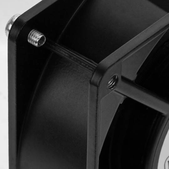 Ceiling fans for closet rack 19 inch 4 x 120mm 220VAC
