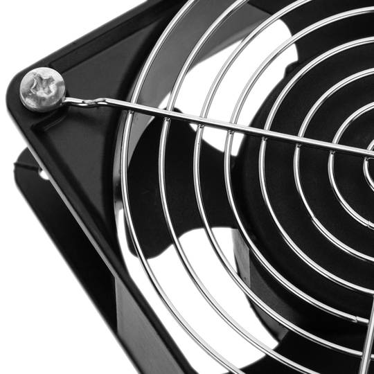 Ceiling fans for closet rack 19 inch 4 x 120mm 220VAC