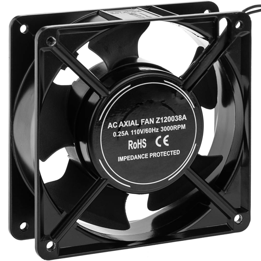120-mm-Metalllüfter 110 VAC 60 Hz Z120038A 0,25 A 3000 U/min