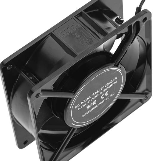 120-mm-Metalllüfter 110 VAC 60 Hz Z120038A 0,25 A 3000 U/min