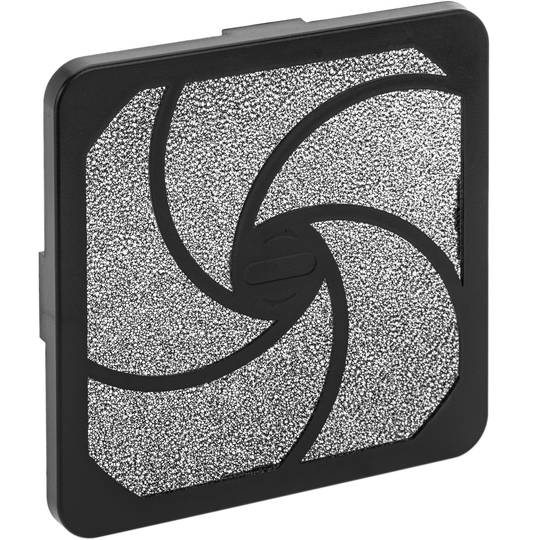 Plastic Vent Grille with Tabs and Foam Filter for 120mm Fans