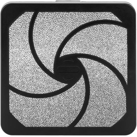 Plastic Vent Grille with Tabs and Foam Filter for 120mm Fans