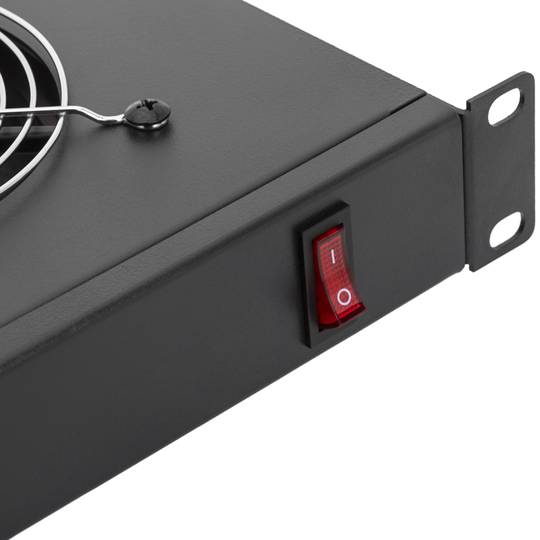 Kit de ventilação com termostato para armário de rack de 19
