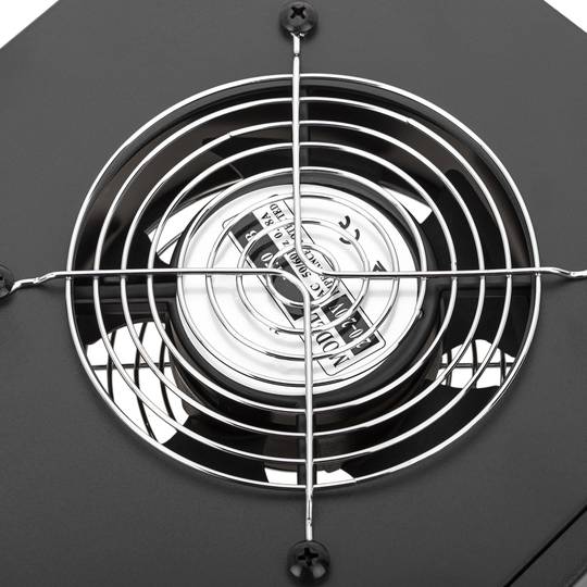 Kit de ventilação com termostato para armário de rack de 19