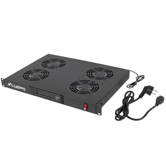 Kit de ventilación con termostato para armario rack 19