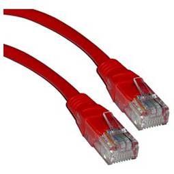 Cable de xarxa ethernet 1.5m UTP Cat.5e vermell
