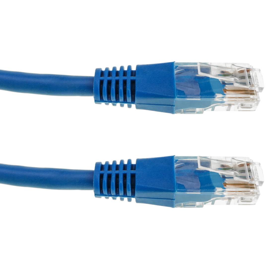 Câble réseau Ethernet UTP bleu Cat.5e 0,25 m