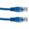 Ethernet-Kabelnetz 50cm UTP Kategorie 5e blau