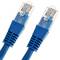 Ethernet-Kabelnetz 50cm UTP Kategorie 5e blau