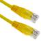 Ethernet-kabelnetwerk 50cm UTP categorie 5e geel