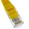 Ethernet-kabelnetwerk 50cm UTP categorie 5e geel