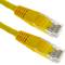 Ethernet-kabelnetwerk 50cm UTP categorie 5e geel