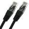 Ethernet-kabelnetwerk 1m UTP categorie 5e zwart