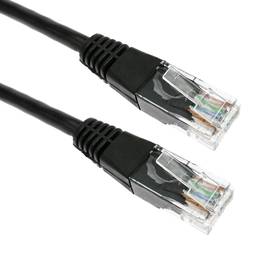 Cable de xarxa ethernet Cat. 5e UTP de 3 m de color negre