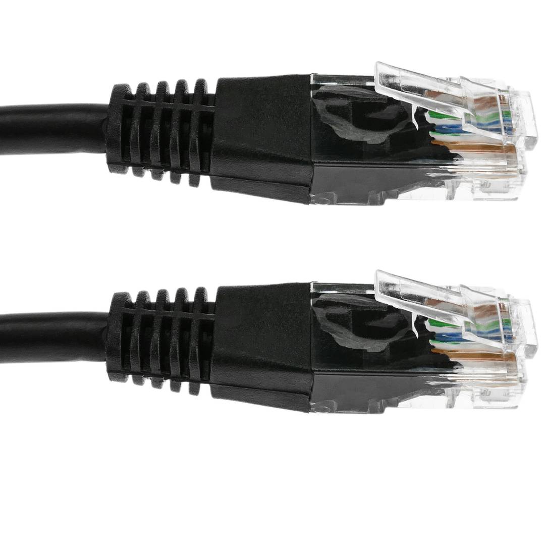 Câble Ethernet réseau 3m UTP catégorie 5e noir