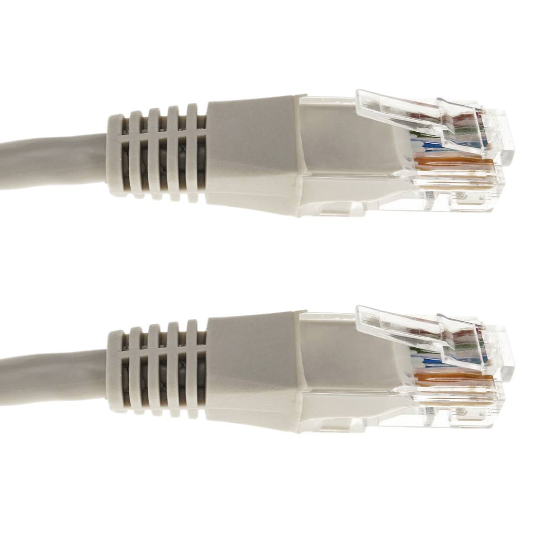 Cabos de rede Ethernet 2 m UTP categoria 5e cinza