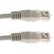 Cable de red ethernet 20m UTP categoría 5e gris