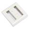 Box 80x80 parete o canale con 1 RJ45 568B UTP Cat.5e