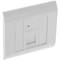 Box 80x80 Wand oder Kanal mit 1 RJ45 Cat.5e FTP-568B
