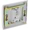 Box 80x80 Wand oder Kanal mit 1 RJ45 Cat.5e FTP-568B