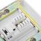 Box 80x80 Wand oder Kanal mit 1 RJ45 Cat.5e FTP-568B