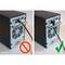 Cat. 5e FTP-Ethernet-Netzwerkkabel, gewinkelt, 0,50 m, Grau