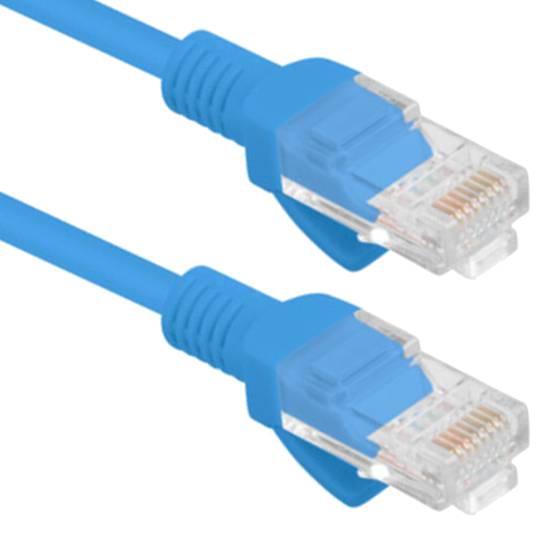 UTP Cat.5e network cable blue 10m Cablematic
