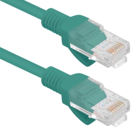 Cabo de rede Ethernet UTP Lanberg Cat.5e verde 50cm