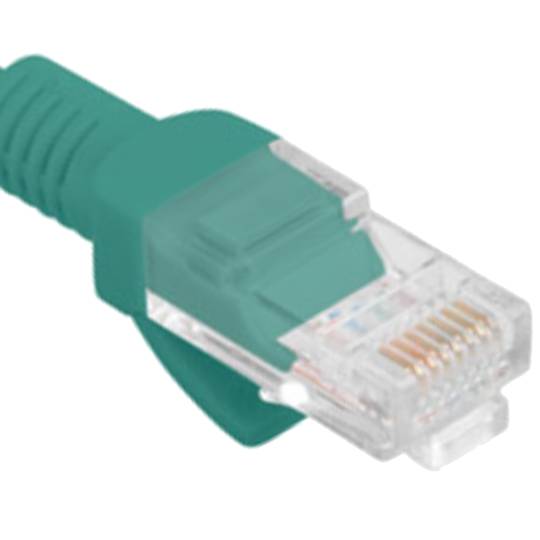 Cabo de rede Ethernet UTP Lanberg Cat.5e verde 50cm