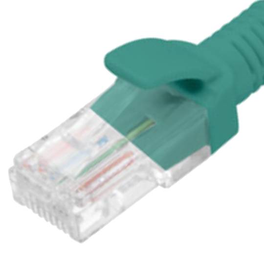 Cabo de rede Ethernet UTP Lanberg Cat.5e verde 50cm