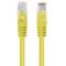 Ethernet network cable UTP Lanberg Cat.5e yellow 25cm