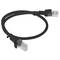 Lanberg cable de red ethernet UTP Cat. 5e 0,5m negro
