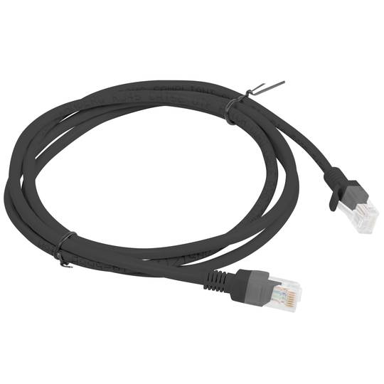 Cable de xarxa ethernet UTP Lanberg Cat.5e negre 1.5m