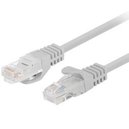 Cable de xarxa ethernet Cat. 5e UTP de 0,25 m de color gris PCU5-10CC-0025-S