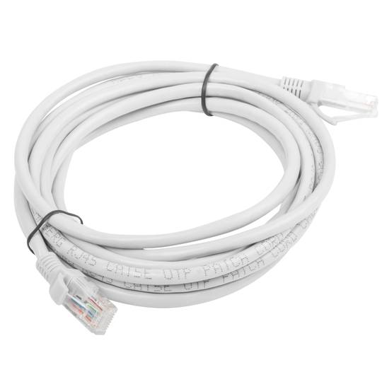 Lanberg cable de red ethernet UTP Cat. 5e 3m gris
