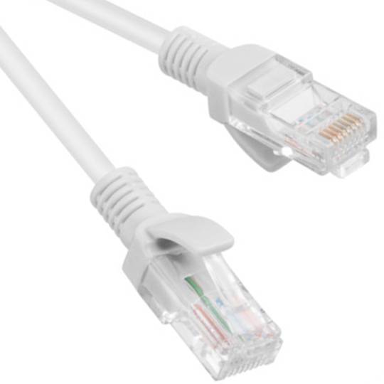 Kabel sieci Ethernet UTP Lanberg Cat.5e szary 10m