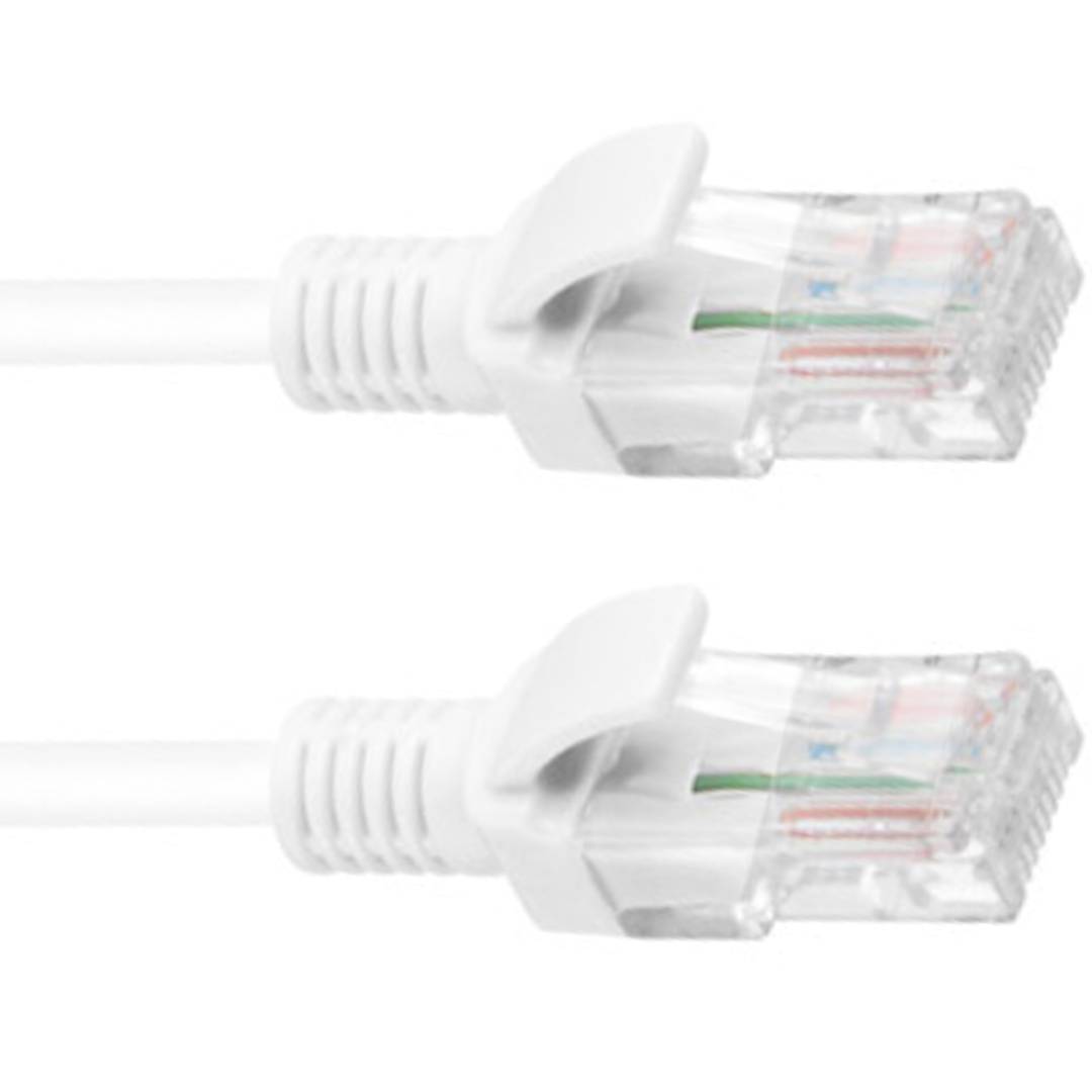 Kabel sieciowy Ethernet UTP Lanberg Cat.5e biały 1,5m