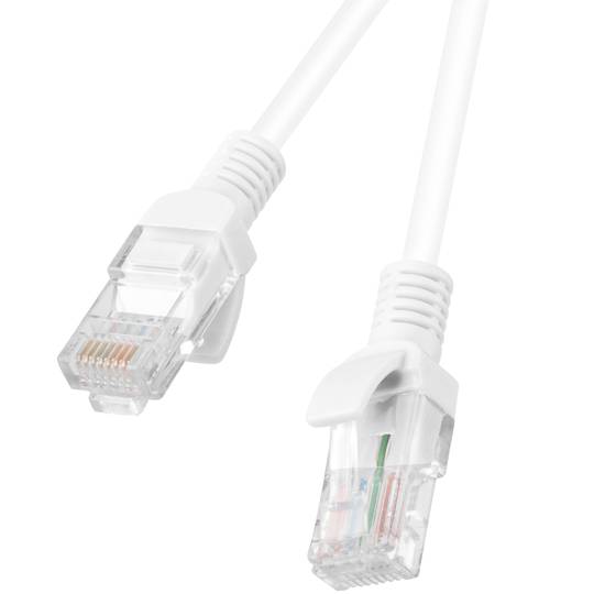 Cable de red ethernet Cat. 5e UTP de 1 m de color blanco PCU5-10CC-0100-W
