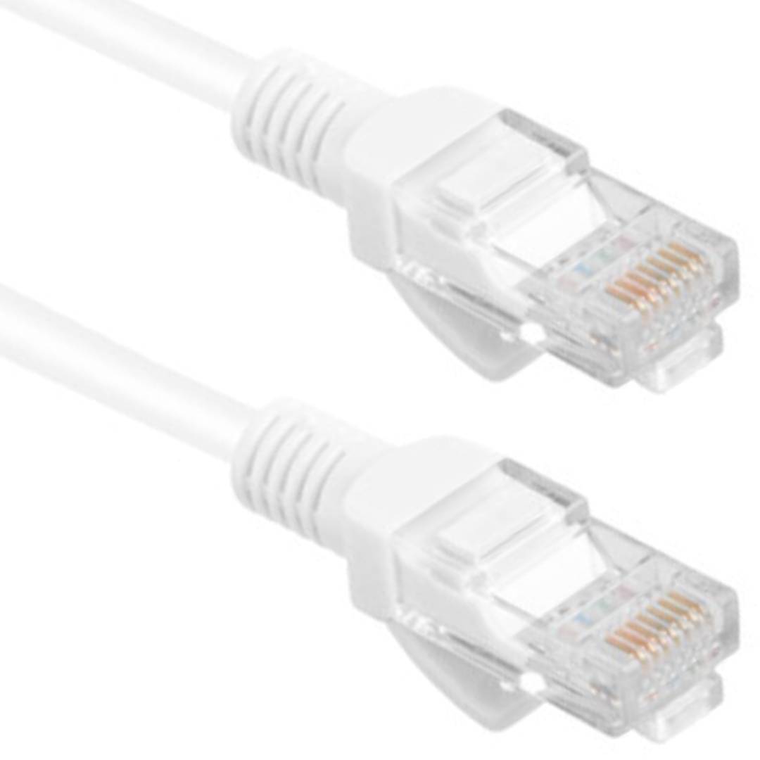 Cable de red ethernet Cat. 5e UTP de 1 m de color blanco PCU5-10CC-0100-W