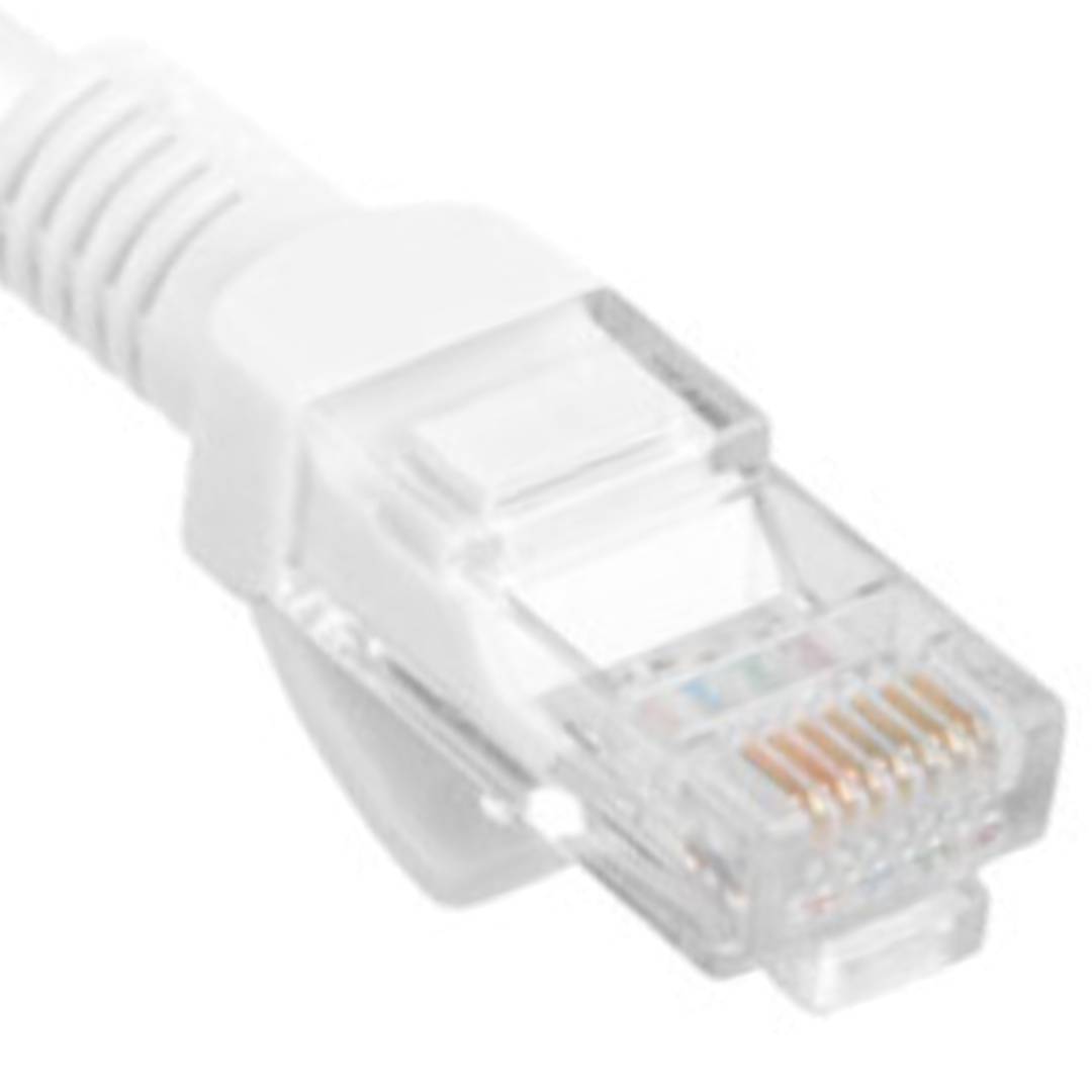 Cable de red ethernet Cat. 5e UTP de 1 m de color blanco PCU5-10CC-0100-W