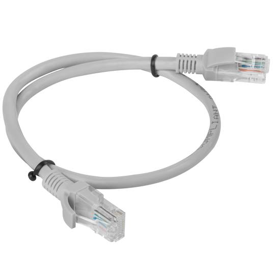 Pack de 10 unidades de cable de red de Lanberg cat5e UTP 1m color gris