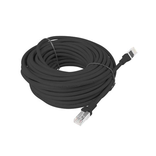 Cable de red de Lanberg cat.5E UTP de 15 m color negro PCU5-10CC-1500-BK
