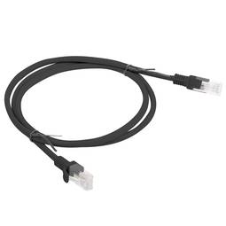 Pack de 10 unitats cable de xarxa de Lanberg cat.5E UTP de 1m color negre PCU5-20CC-0100-BK