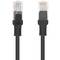 Cable de xarxa cat.5E UTP de 2 m de Lanberg color negre PCU5-15CC-0200-BK