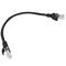10 stuks van 0,25 m zwarte Cat.5e UTP Ethernet-netwerkkabel PCU5-20CC-0025-BK