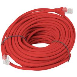 Câble réseau Lanberg cat.5E UTP 15 m couleur rouge PCU5-10CC-1500-R