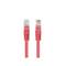 Pak van 10 stuks Lanberg netwerkkabel cat.5e UTP 1 m rode kleur PCU5-20CC-0100-R