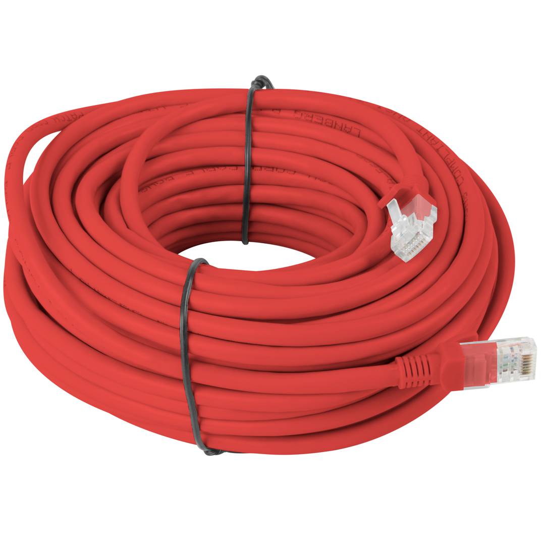 Lanberg netwerkkabel cat.5E UTP 20 m rood PCU5-10CC-2000-R