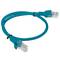 Pack de 10 unidades cable de red de Lanberg cat.5E UTP de 0.5m color azul PCU5-20CC-0050-B